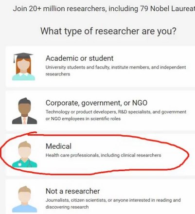 researchgate没有学校邮箱注册不了怎么办